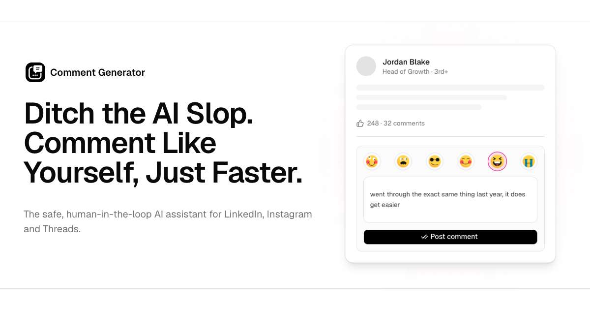 Comment Generator